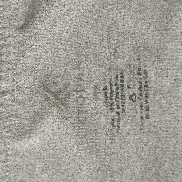 Kyodan athletic pants with deep side pockets! Shorter length, light grey - Picture 2 of 5